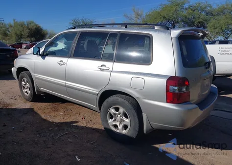 2007 Toyota Highlander from USA, damaged, VIN JTEGD21A270167794